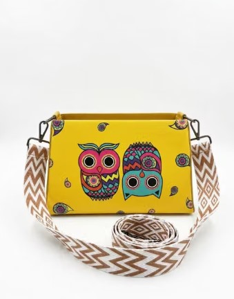 Women’s Yellow Stylish Handbag